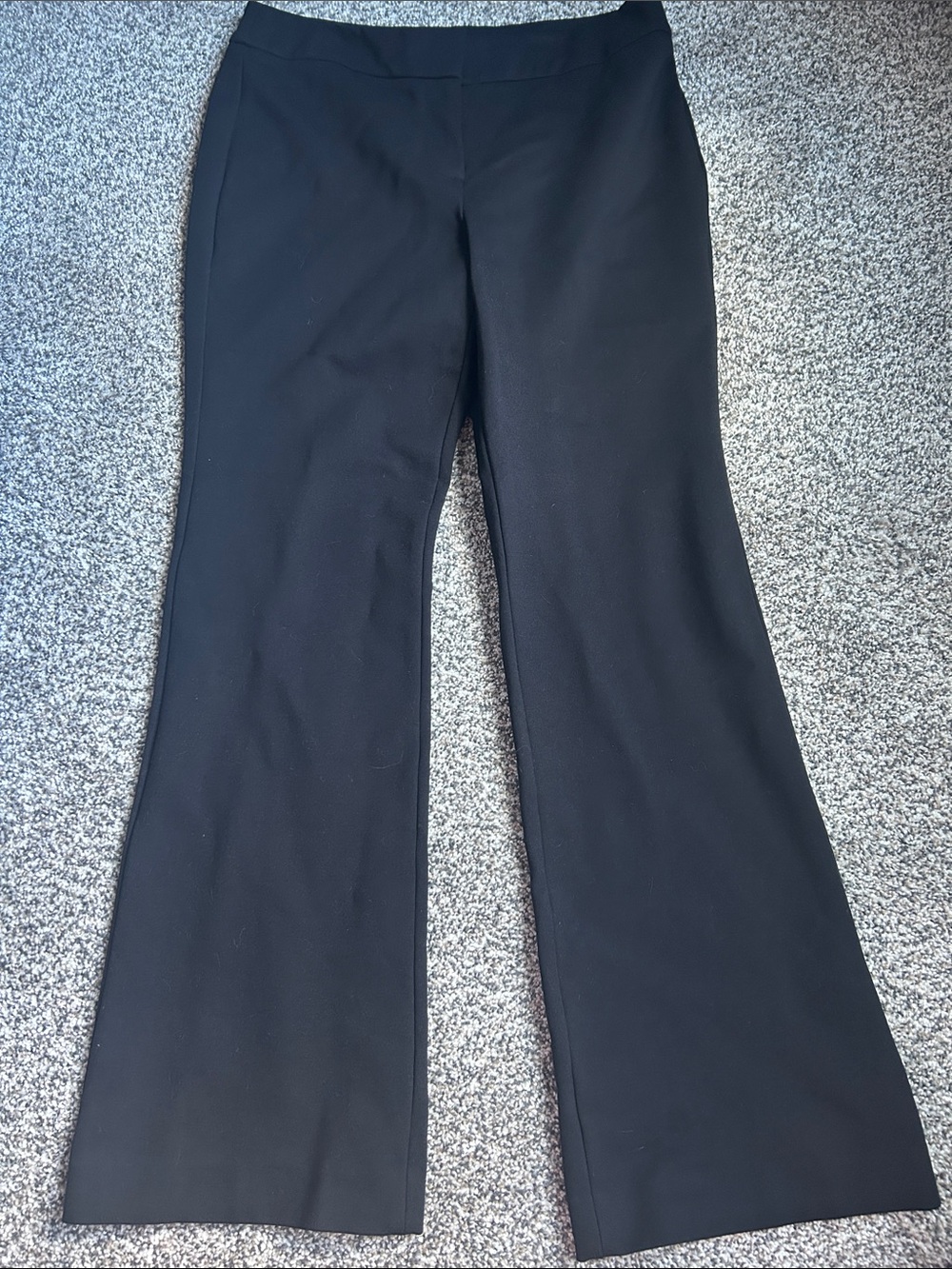 Talbots Black Boot-Cut Dress Pants